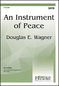 An Instrument of Peace SATB choral sheet music cover Thumbnail